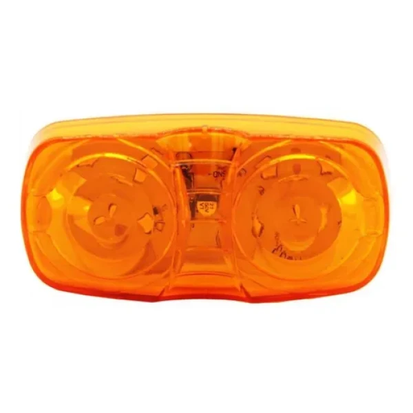 Farol Lateral Bivoltaje Ambar 10 Led - Alternativo